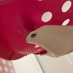 引越しのため急ぎき希望IKEAピンク回転イス チェアの画像