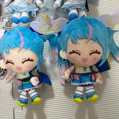 映画キミとアイドルプリキュア　コロっとまんまるぬいぐるみ　キッス　スカイ　ニャミー　の画像