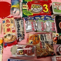 食料　セット　飲料　大量　まとめ　食べ物の画像