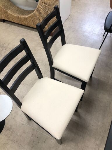 【ジャングルジャングル石津店】IKEA イケア 4人用ダイニングセット OLMSTAD ファミリー 椅子4脚 クリーニング済み 新生活