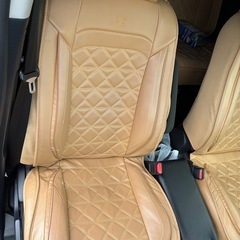 レザーシートカバー 前後セットの画像