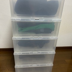 クローゼットケース5つの画像