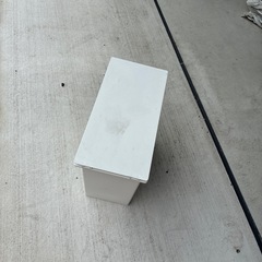無印良品　フタ付き縦型ゴミ箱の画像