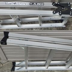 ② 中古 手渡し限定 アルインコ はしご兼用脚立 踏ざん幅広 PRS-180WALの画像