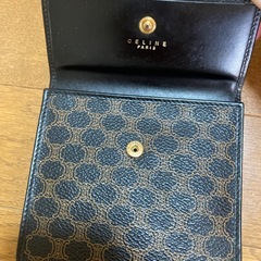 美品　セリーヌダブルホック財布の画像