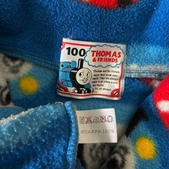 きかんしゃトーマス フリース & ベスト 2点セット（サイズ110/100）の画像