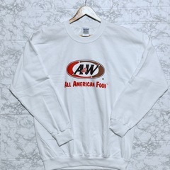 A&W ロゴトレーナーの画像