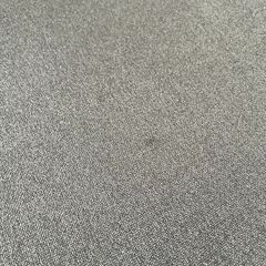 カウチソファー 1人掛けファブリックソファー グレー W73×D133×54cm 札幌 東区の画像