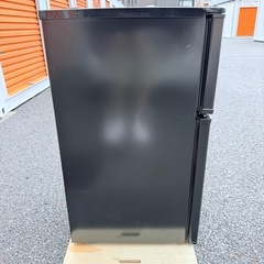 コンフィー 冷蔵庫 90L ブラック 2024年製の画像
