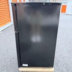 コンフィー 冷蔵庫 90L ブラック 2024年製の画像