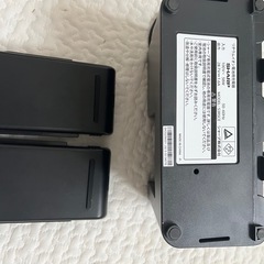 SHARP 充電器 リチウム電池の画像