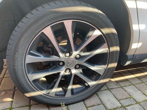 トヨタ純正ホイールつき付きトーヨータイヤ トランパスmp7夏タイヤトヨタ純正ホイール付き