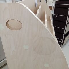 ★リユースのサカイ日立店★HJ7938  マガジンラック ベージュ H89×D29×W108 クリーニング済み の画像
