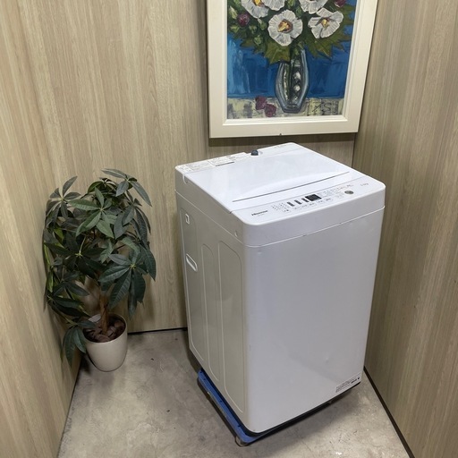 ?激安?❗️配送•設置?❗️♻️処分撤去♻️2020年式　HISENSE 5.5KG 洗濯機　HW-T55D　
