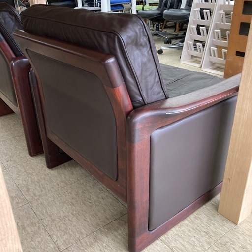 ジモティー割引で最大15%OFF⭐️】dyrlund 1人掛けソファー ブラウン ジモティー割引で最大15%OFF⭐️】dyrlund 1人掛けソファー ブラウン
