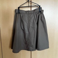 リランドチュール　ミニスカート　焦茶　の画像