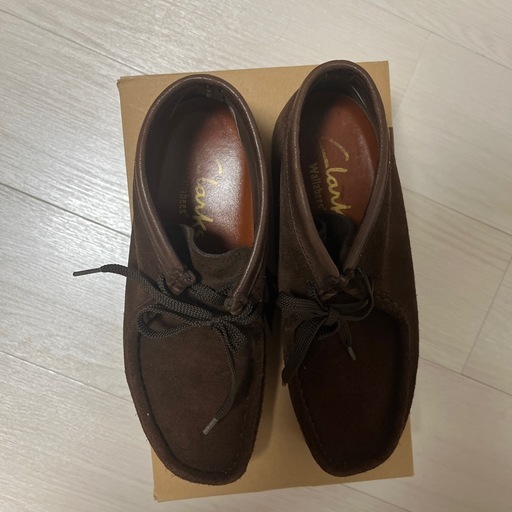 クラークス　ワラビー　スウェード　25.5cm(US 7 1/2)