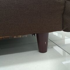 ★リユースのサカイ日立店★HJ7941  ソファ ブラウン H57×D83-93×W143~164 クリーニング済み の画像