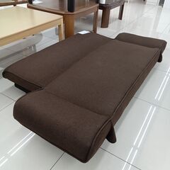 ★リユースのサカイ日立店★HJ7941  ソファ ブラウン H57×D83-93×W143~164 クリーニング済み の画像