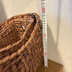 収納　かご　インテリアの画像