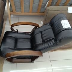 ★リユースのサカイ日立店★HJ7942  座椅子 ブラック H82×D70-110×W65 クリーニング済み の画像