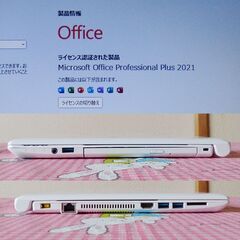 ★ NEC ノートパソコン /第８世代Core i7/新品SSD 1TB/Win11/Office2021の画像