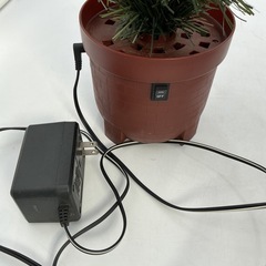 クリスマスツリー（卓上用・イルミネーション付き）3点セット　※動作確認済 の画像