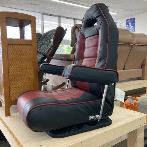 【ジモティー割引で最大15％OFF⭐️】 ハイバック回転座椅子 肘付 はぴねすくらぶ