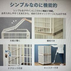 猫 プラスチックケージ ２段の画像