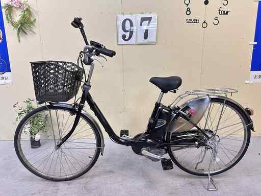 097整備済新基準パナソニック電動アシスト自転車26インチ中古車