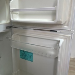 91L 2ドア冷蔵庫（動作確認済み）の画像