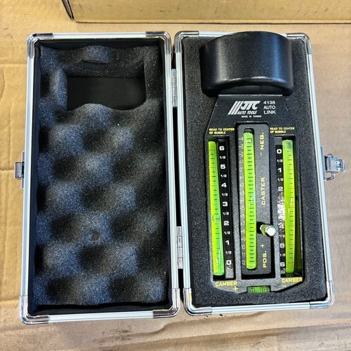 JTC／キャンバーキャスターゲージ／JTC4135／気泡水準器／認証工具／451