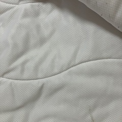 シングル用ベッド　敷パッド　ホワイトの画像