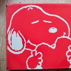 スヌーピー PEANUTS 半 透明 銘皿　の画像