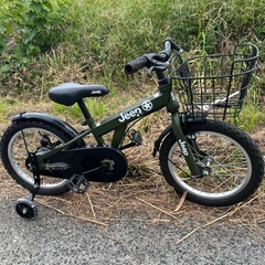名古屋市内お届け無料16インチ子供自転車ジュニアサイクルの画像