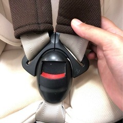 【LEAMAN 】車用チャイルドシート ブラウンの画像