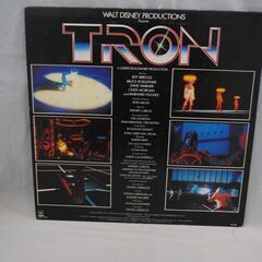 [1572]当時物　TRON トロン　サウンドトラック レコード　ディズニーの画像