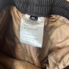撥水加工防寒ウエアの画像