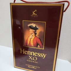 J1572【リユースのサカイ柏店】　ブランデー　Hennessy　ヘネシーX.O　COGNAC　コニャック　金キャップ  3000ml瓶　40度　未開栓　の画像