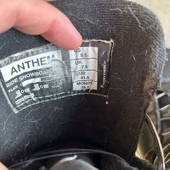 RIDEスノーボードブーツ　ブーツ　の画像