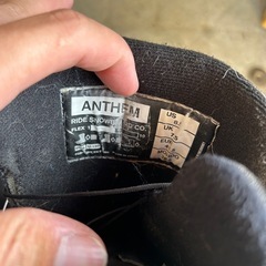 RIDEスノーボードブーツ　ブーツ　の画像