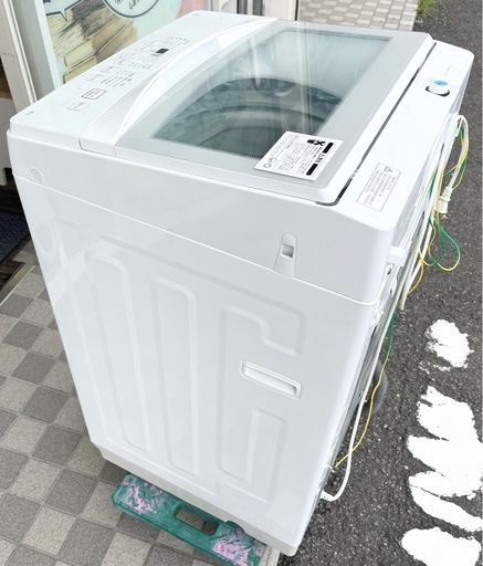【中古品】ニトリ NITORI 全自動洗濯機 NTR60 2022年製 ホワイト 6.0kg 生活家電 単身向け