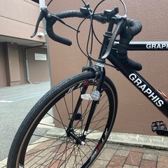 自転車　ロードバイクの画像