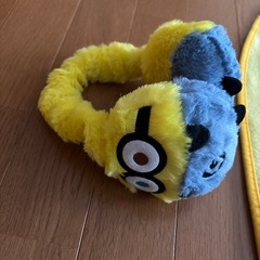 ミニオンBIGブランケット&耳あての画像