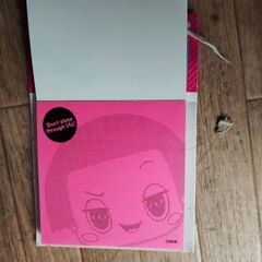 NHK キャラクターチコちゃん 付箋メモ帳の画像