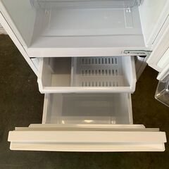 【AQUA】 アクア ノンフロン冷凍冷蔵庫 AQR-E13H 126L 2019年製 ホワイト 動作確認済み 生活家電 一人暮らし A0542の画像