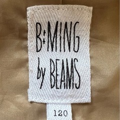 B:MING by BEAMS ビームス ベージュ ジャケット size120 ※中古品の画像