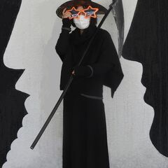 ハロウィンの魔女の帽子／一度使用の画像