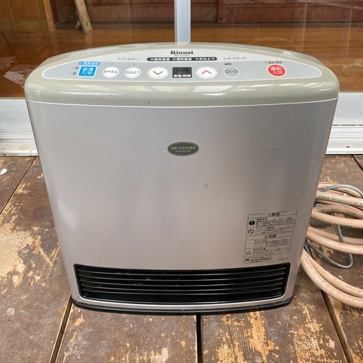 【中古品】　リンナイ　ガスファンヒーター　　動作未確認　8-689