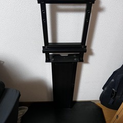 テレビスタンド　壁寄せ式の画像